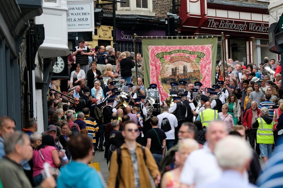 The Durham Miners Gala in 2019: Getty