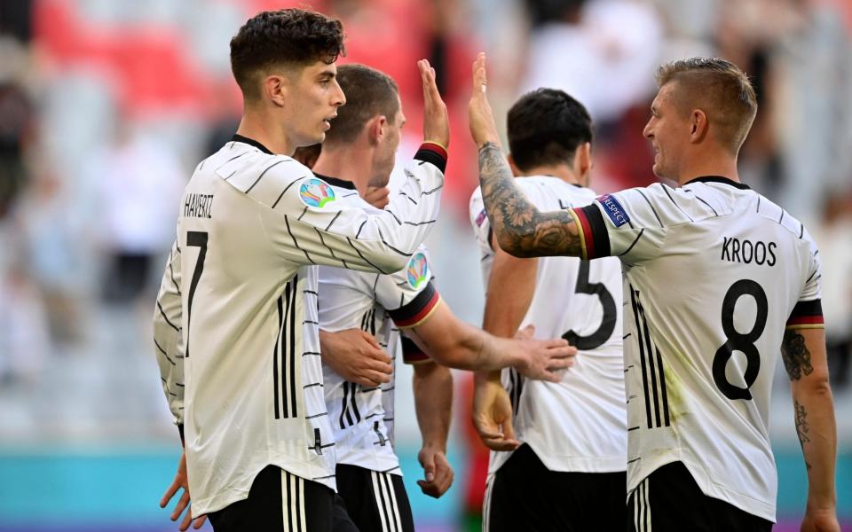 Havertz has been involved in all three of Germany's goals - AP