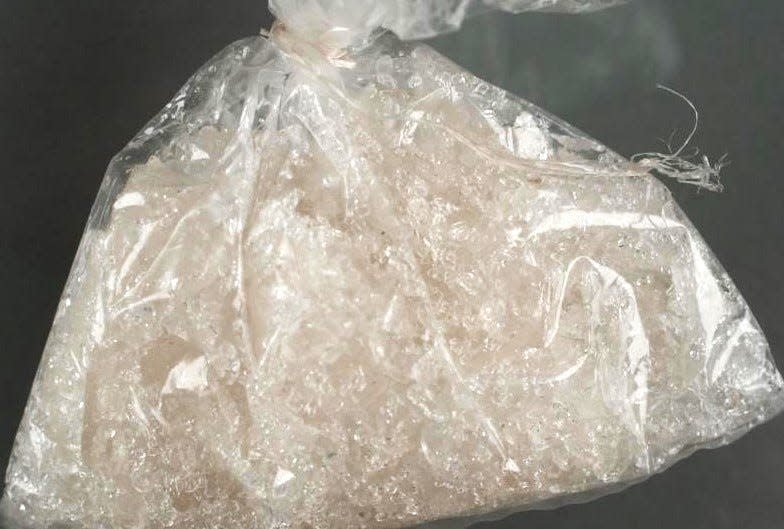 Crystal meth often called ice, the drug mainly abused in Branch County.