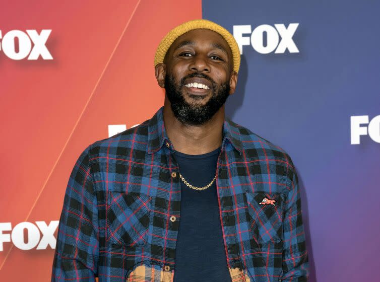 FILE - Stephen "tWitch" Boss appears at the FOX 2022 Upfront presentation in New York on May 16, 2022. Boss, a longtime DJ and co-executive producer on the talk show "The Ellen DeGeneres Show" and former contestant on the dance competition show, "So You Can Think You Can Dance" has died at the age of 40. (Photo by Christopher Smith/Invision/AP, File)