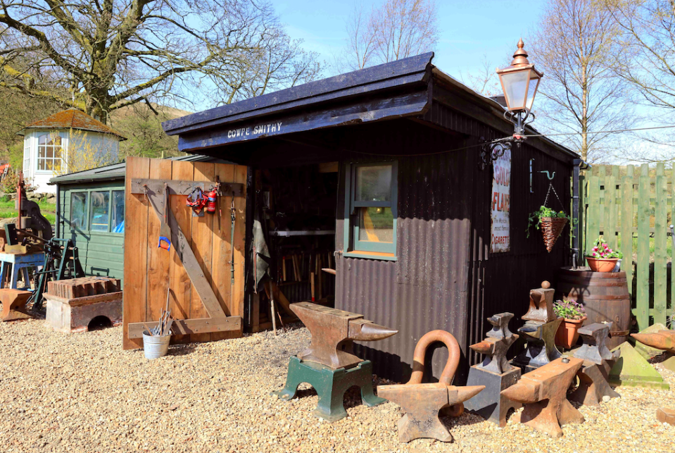 The Cowpe Smithy – owned by Robin Sharples in Lancashire - was built to replicate a corrugated iron and timber workshop common after World War One, and is competing as a Workshop and Studio finalist. (Pic: Supplied)