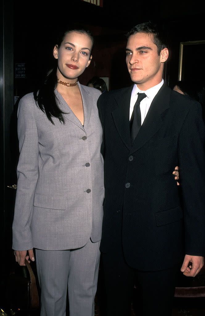 Joaquin Phoenix and Liv Tyler