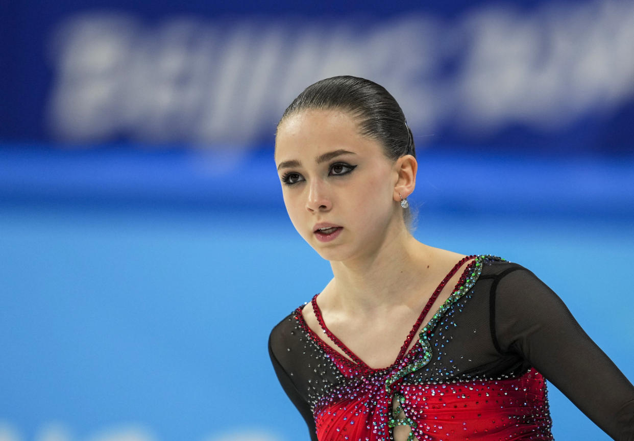 Kamila Valieva from Russia at Figure Skating, Beijing 2022 Winter Olympic Games, Capital Indoor Stadium on February 17, 2022 in Zhangjiakou, China. (Ulrik Pedersen / NurPhoto via Getty Images file)