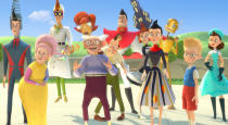 <a href="http://movies.yahoo.com/movie/1809417093/info" data-ylk="slk:MEET THE ROBINSONS;elm:context_link;itc:0;sec:content-canvas" class="link ">MEET THE ROBINSONS</a> (2007) - A certain former "Magnum P.I." actor voices a cameo in the film as Wilbur's dad. While he's not seen, Wilbur does say his dad looks like Tom Selleck. That's because he IS Tom Selleck.