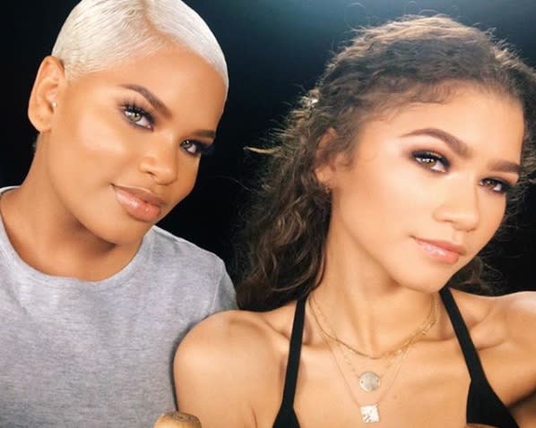 Zendaya Posted A Makeup Tutorial Of Her