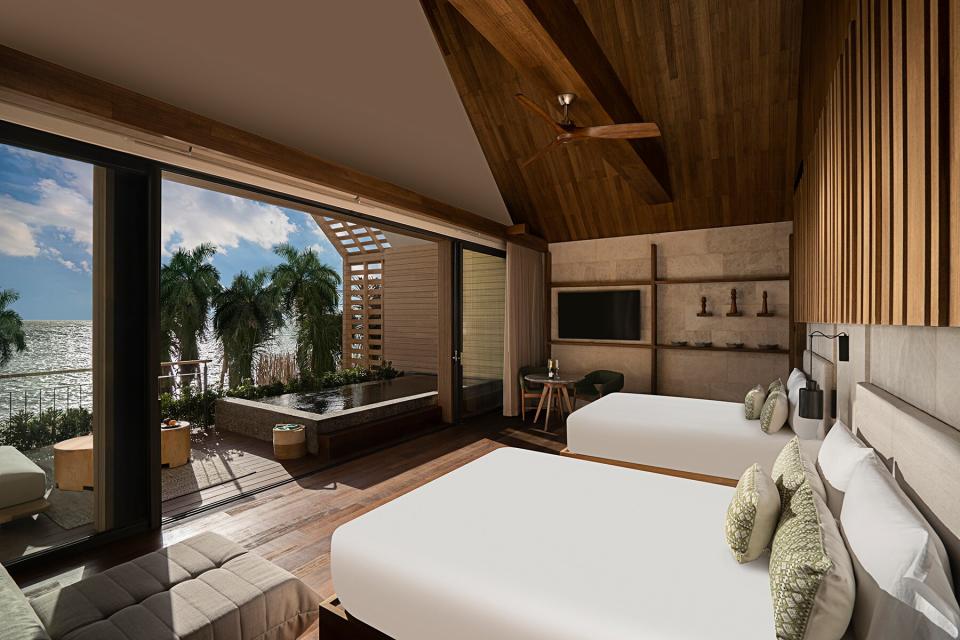 Beachfront Pool Suite at Banyan Tree Mayakoba