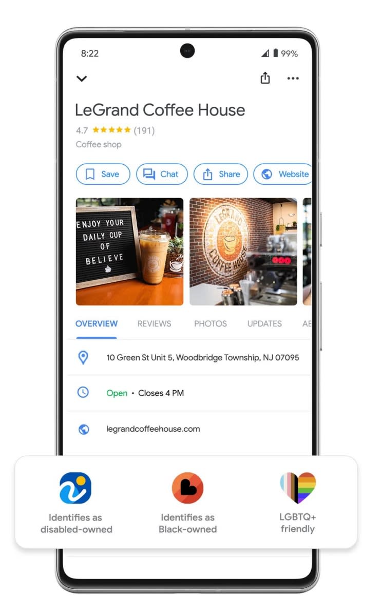 Google釋出多項輔助功能，讓使用者能透過Google Maps、Google Assistant或Pixel手機更方便生活