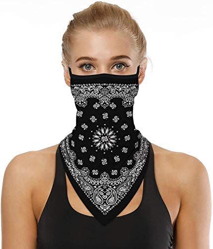 10) Face Mask Scarf