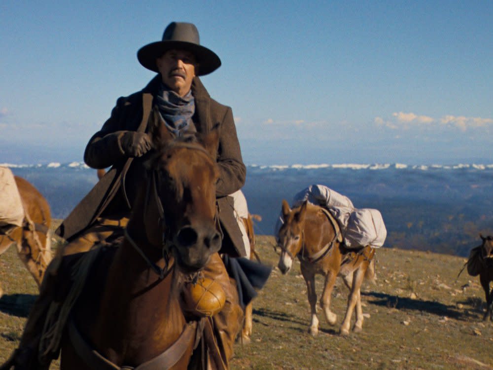 Kevin Costner in seinem Western-Epos "Horizon". (Bild: Warner Bros. Pictures)