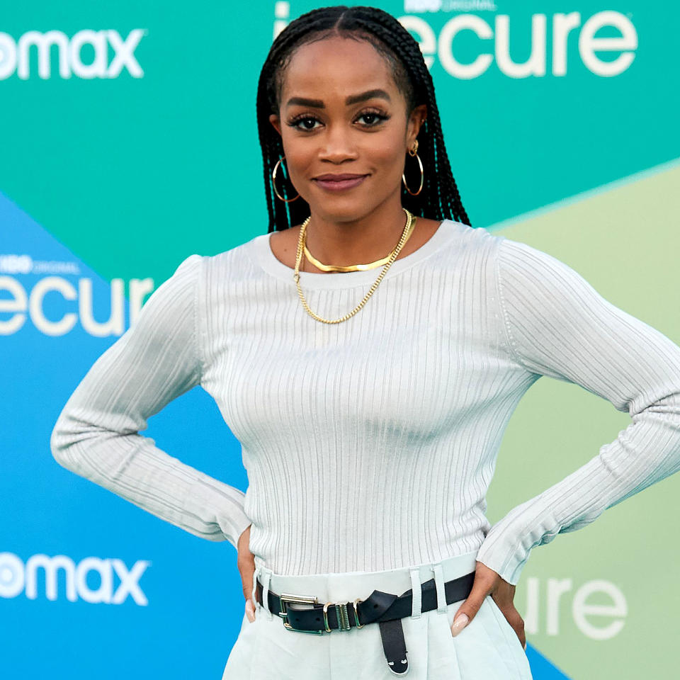 Rachel Lindsay Leaves 'Bachelor Happy Hour'