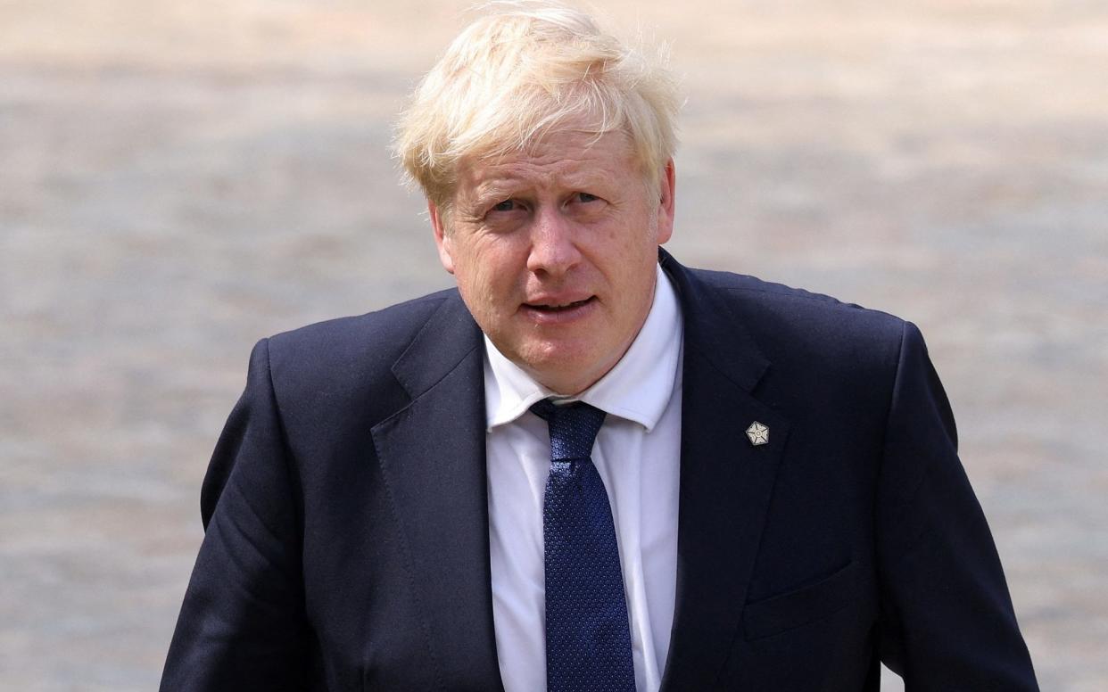 Boris Johnson, under mounting pressure over his leadership of the Conservative Party, is gambling on the move being backed by Labour - Dan Kitwood/Pool via Reuters