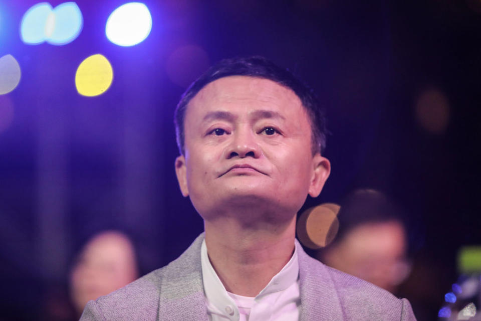 Auch der Alibaba-Gründer Jack Ma (57) geriet ins Visier der Kommunistischen Partei, weil er sich in einer Rede kritisch zur Finanzpolitik geäußert hatte. - Copyright: Getty/Wang He
