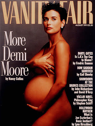 Demi Moore nude Vanity Fair cover