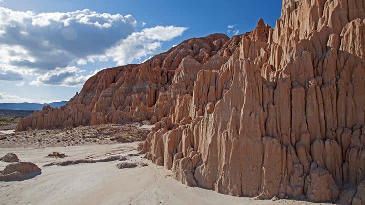 <span class="article__caption">Cathedral Gorge State Park (Photo: Sydney Martinez/Travel Nevada)</span>