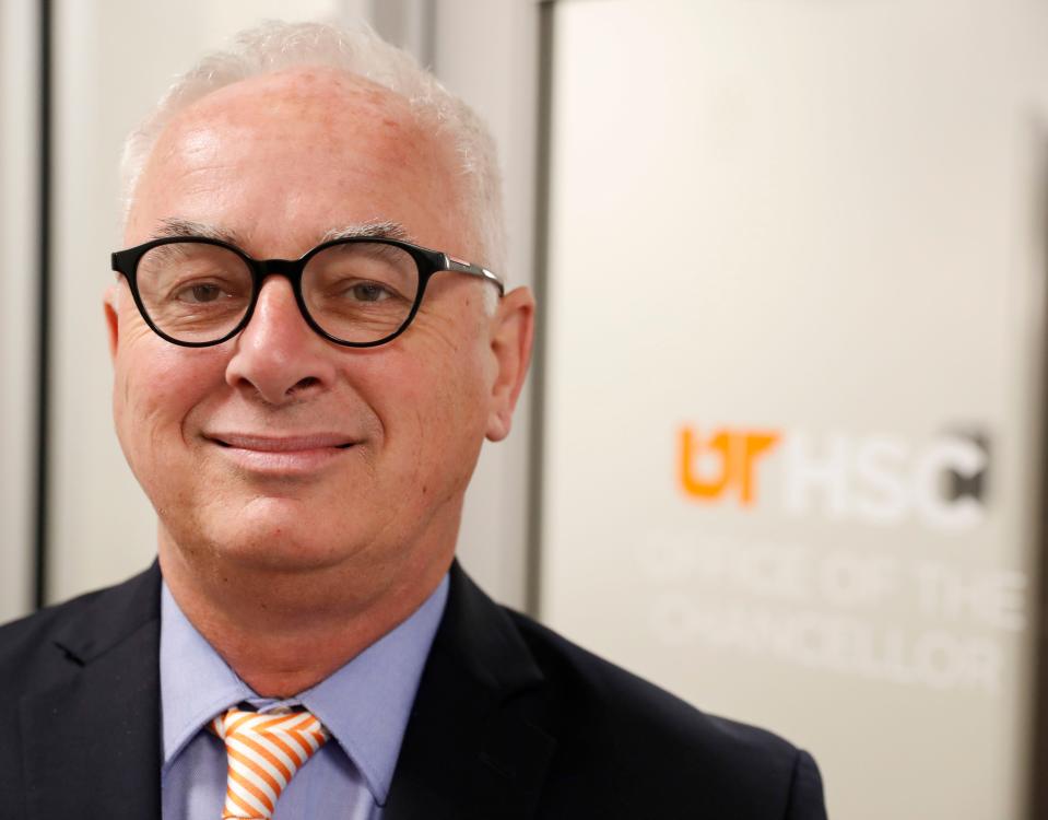Peter Buckley is the new chancellor of the University of Tennessee Health Science Center.