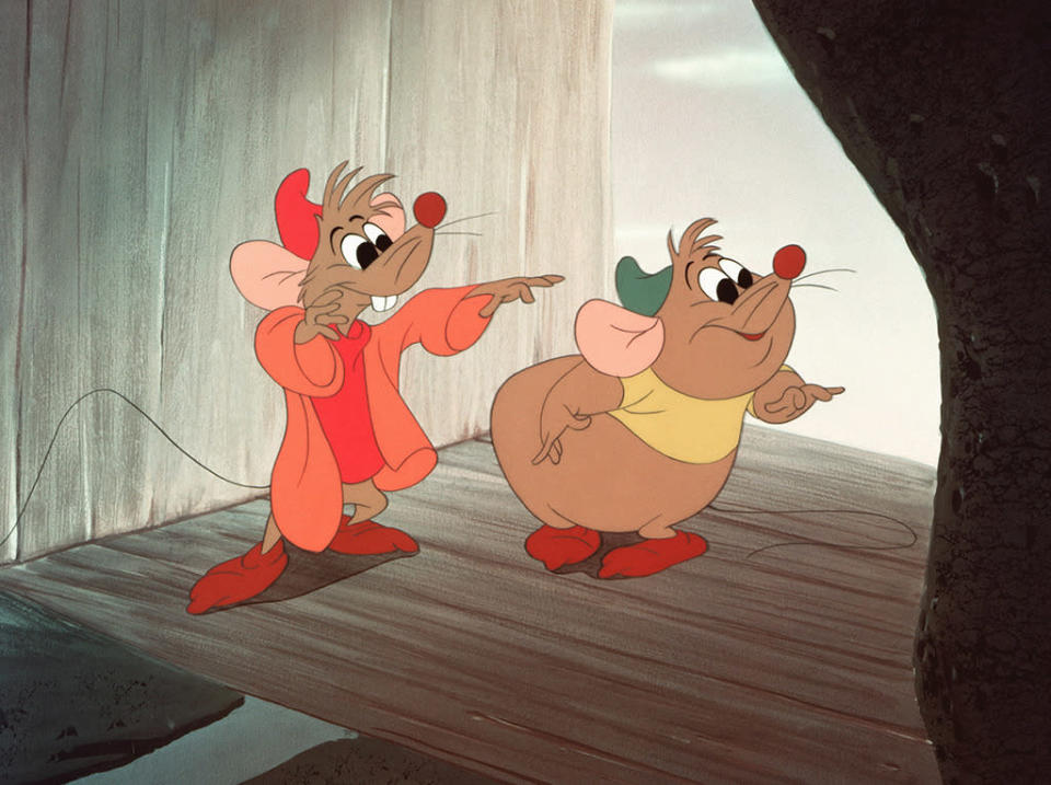 10. Jaq and Gus in ‘Cinderella’ (1950)