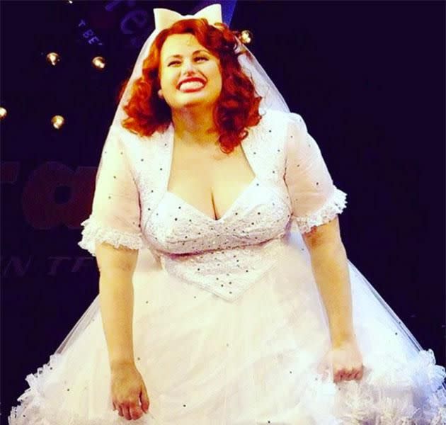 Rebel Wilson in Guys and Dolls. Source: Instagram