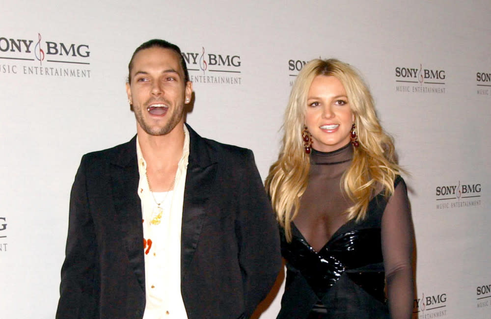 Britney Spears and Kevin Federline - Sony/BMG post Grammy party - Los Angeles 2006 - AVALON