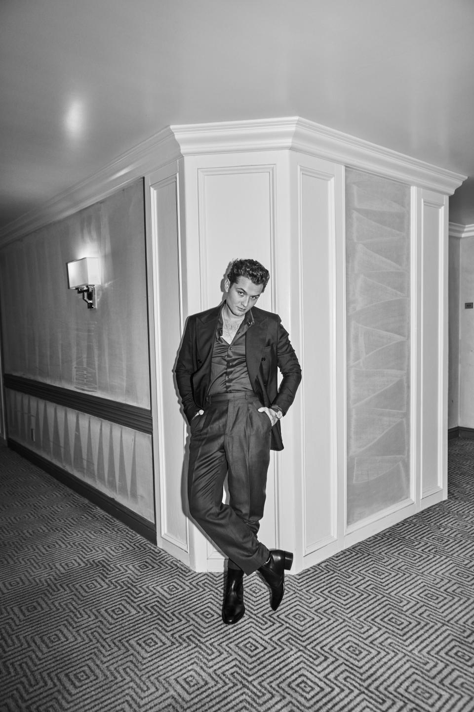 Raff Law in Brioni, styled by Warren Alfie Baker.