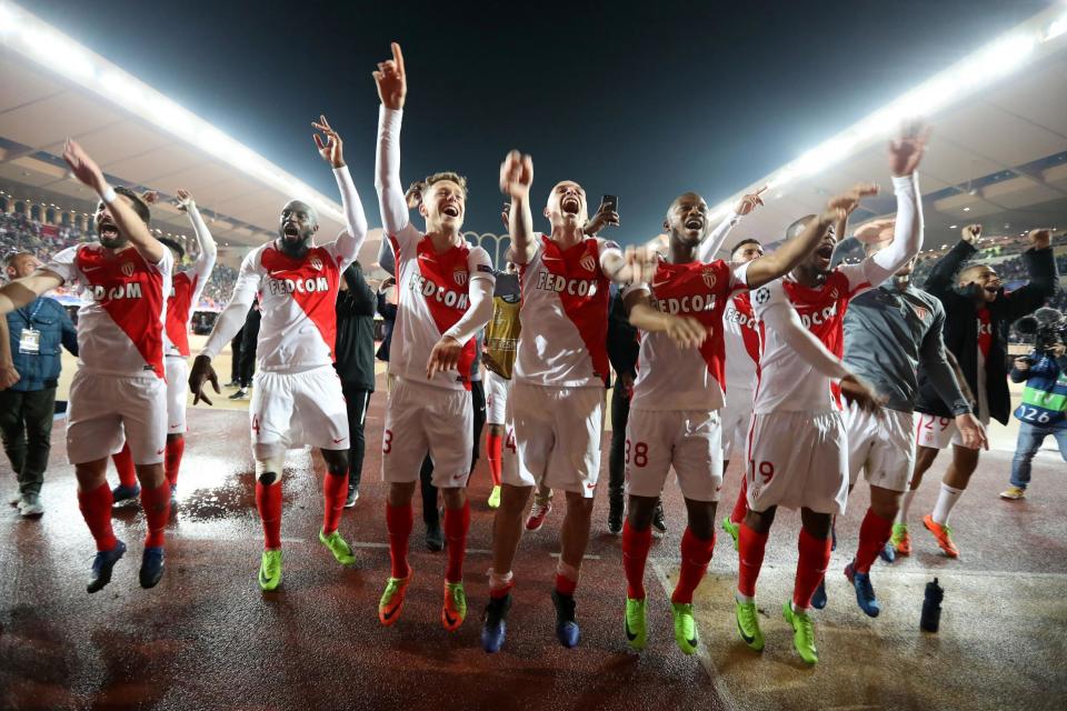 Manchester City were stunned by Monaco three years ago. (AFP via Getty Images)