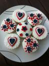 Jubilee Cupcakes, with 100s and 1000s on top! (Picture: Southeren Belle)