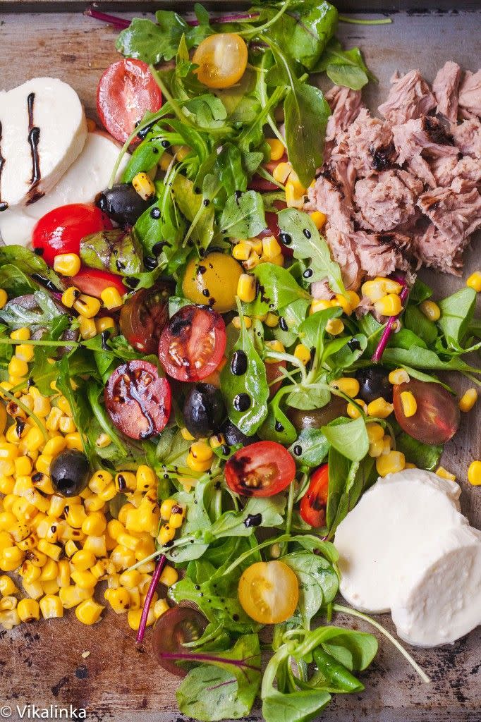 Italian Tuna and Corn Salad