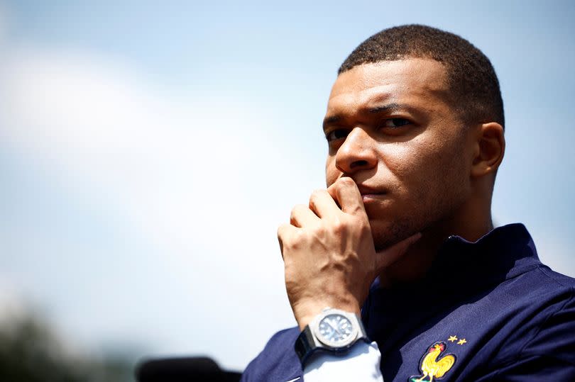 France captain Kylian Mbappe