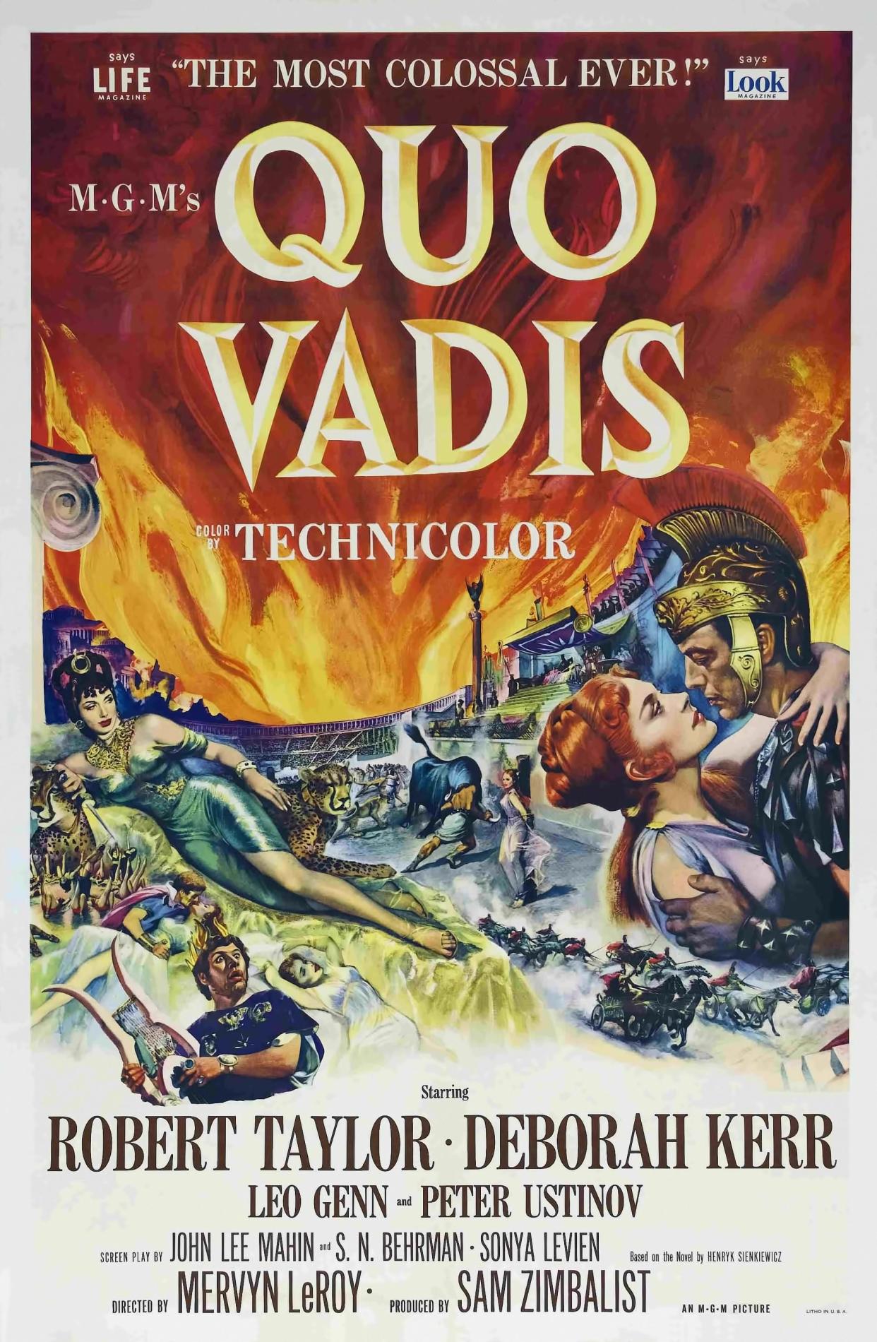 Movie poster for Quo Vadis