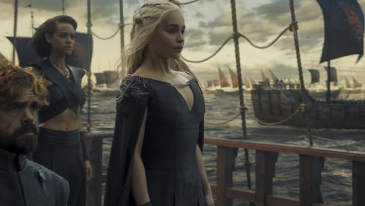 Daenarys heads for Westeros