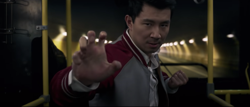 Simu Liu in <i>Shang-Chi</i><span class="copyright">Marvel Studios</span>