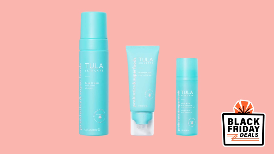 Fend off acne with Tula for 30% off this Black Friday.