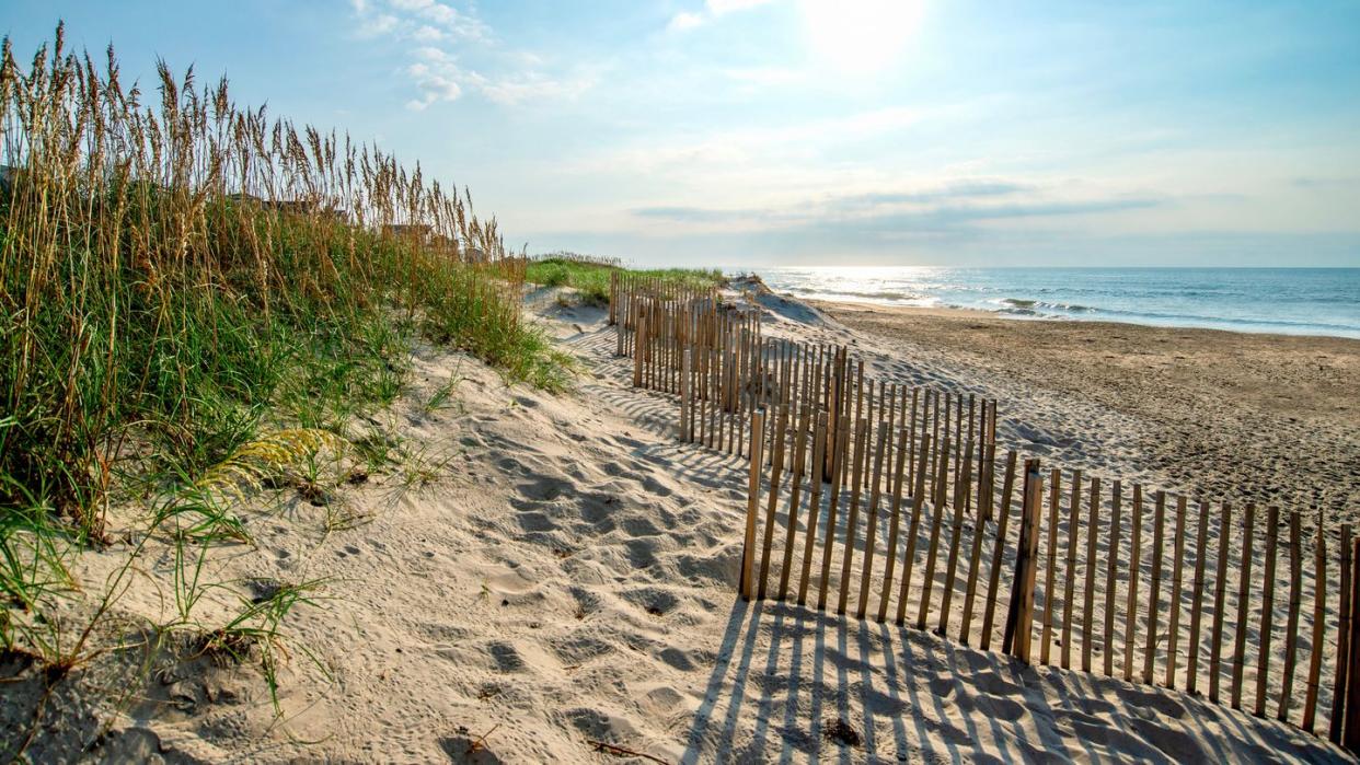 morning on the beach