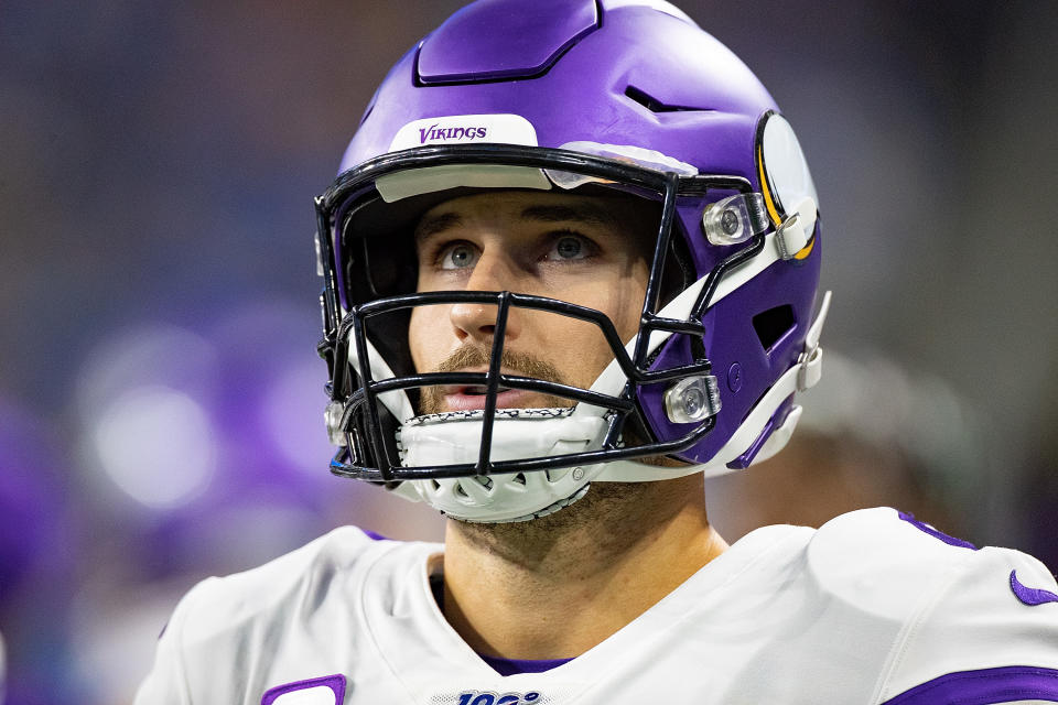 Kirk Cousins plays his former Washington team on Thursday night. (Getty Images)