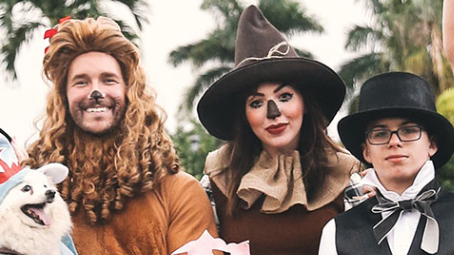 halloween costumes for four people the wizard of oz