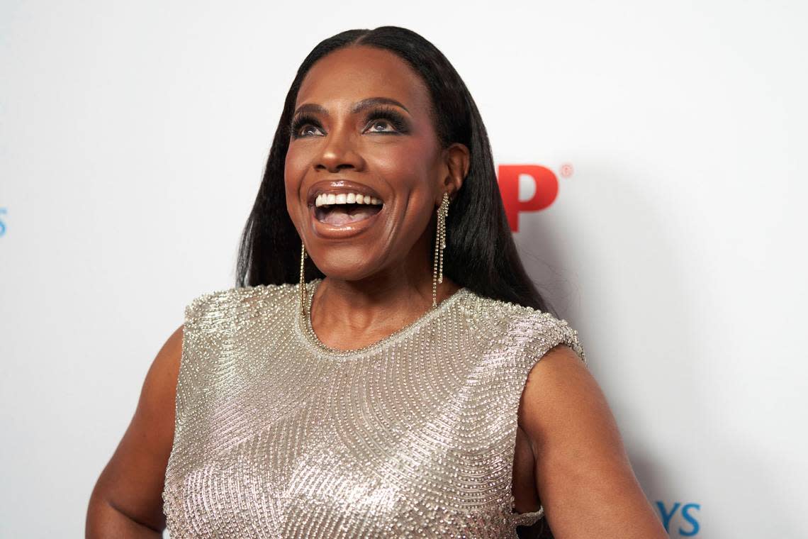 FILE - Sheryl Lee Ralph arrives at AARP’s 21st annual Movies for Grownups Awards on Saturday, Jan. 28, 2023, at the Beverly Wilshire, A Four Seasons Hotel in Beverly Hills, Calif. Ralph is living a career dream: The “Abbott Elementary” star won her first-ever Emmy in 2022 and will lend her powerful vocals as a Super Bowl pregame performer this weekend, Sunday, Feb. 12. (Photo by Allison Dinner/Invision/AP, File)