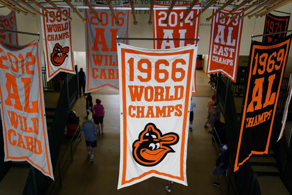 during a spring training baseball game on Tuesday, March 2, 2021, in Sarasota, Fla. (AP Photo/Brynn Anderson)