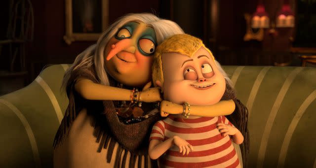 Metro Goldwyn Mayer Pictures Grandmama and Pugsley in 'The Addams Family'