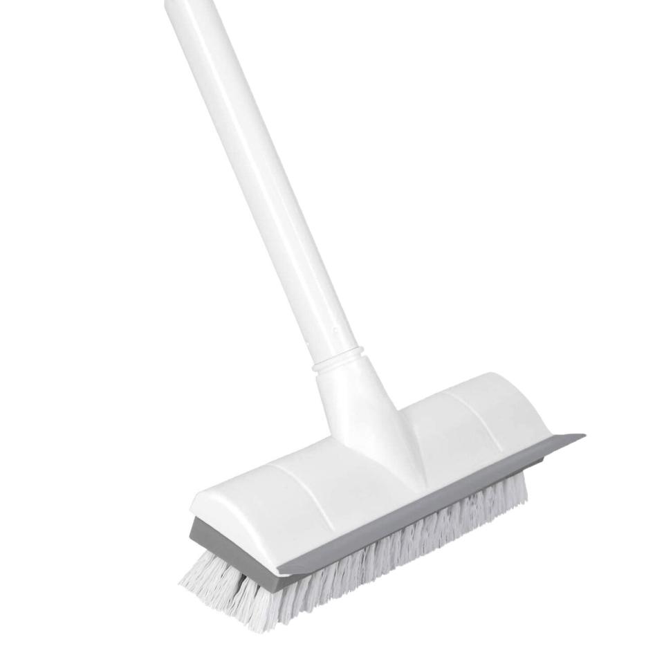 BOOMJOY Floor Scrub Brush with Long Handle -50" Stiff Brush