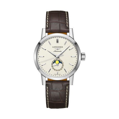 <p>1832 Heritage Moonphase</p><p><a class="link " href="https://go.redirectingat.com?id=127X1599956&url=https%3A%2F%2Fwww.goldsmiths.co.uk%2FLongines-1832-Mens-Watch%2Fp%2F17350762%2F&sref=https%3A%2F%2Fwww.menshealth.com%2Fuk%2Fstyle%2Fwatches%2Fg35332587%2Fbest-mens-watche1%2F" rel="nofollow noopener" target="_blank" data-ylk="slk:SHOP;elm:context_link;itc:0;sec:content-canvas">SHOP</a><br>Paying tribute to the year it was created, this model is a fair summation of the codes close to Longines's heart: mixing tradition with elegance and performance. The movement can be admired through the transparent caseback. For our money, Longines make some of the coolest, most affordable watches in the business. </p><p> £1,680; <a href="https://www.longines.com/" rel="nofollow noopener" target="_blank" data-ylk="slk:longines.com;elm:context_link;itc:0;sec:content-canvas" class="link ">longines.com</a><br><br></p>