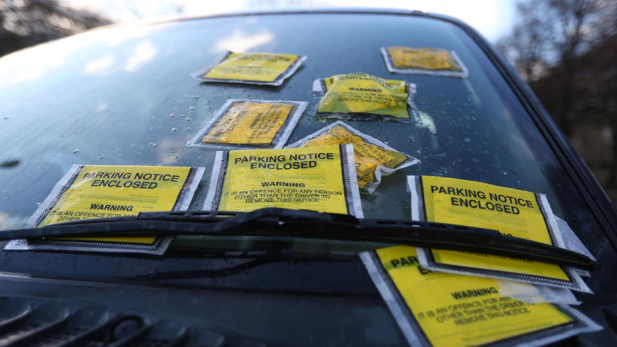 Parking fines can cost UK drivers up to £100