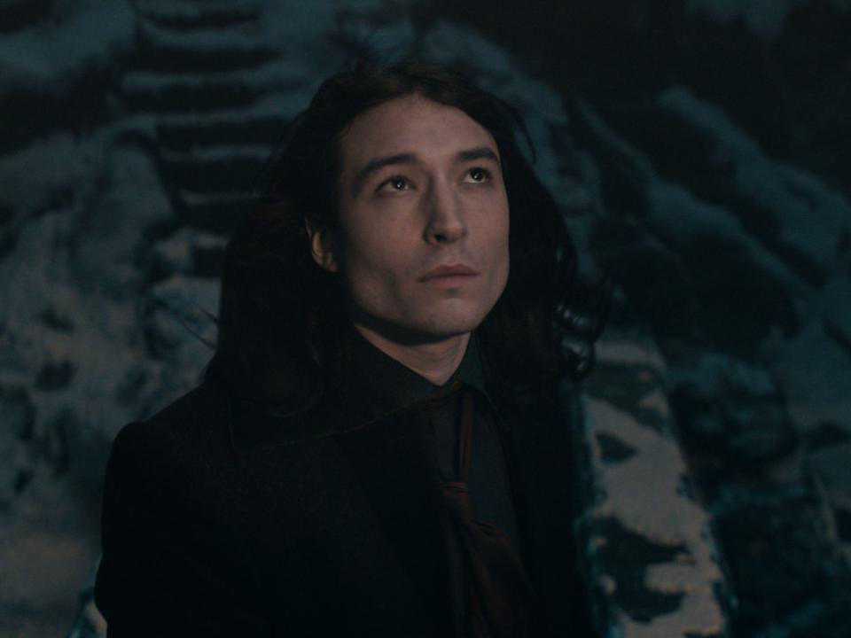 ezra miller as credence barebone in fantastic beasts 3