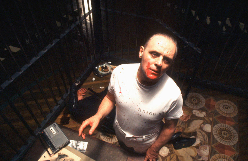 Screenshot from "The Silence of the Lambs"