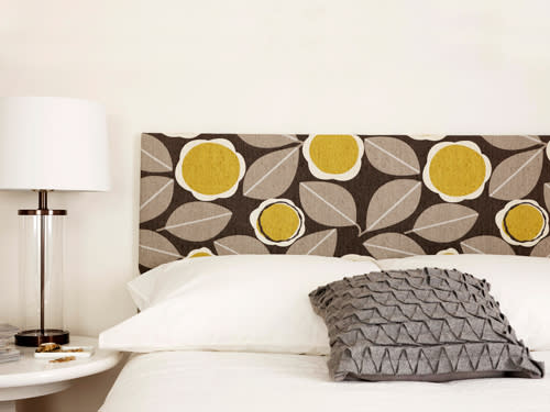 For under $75...Create a custom headboard.