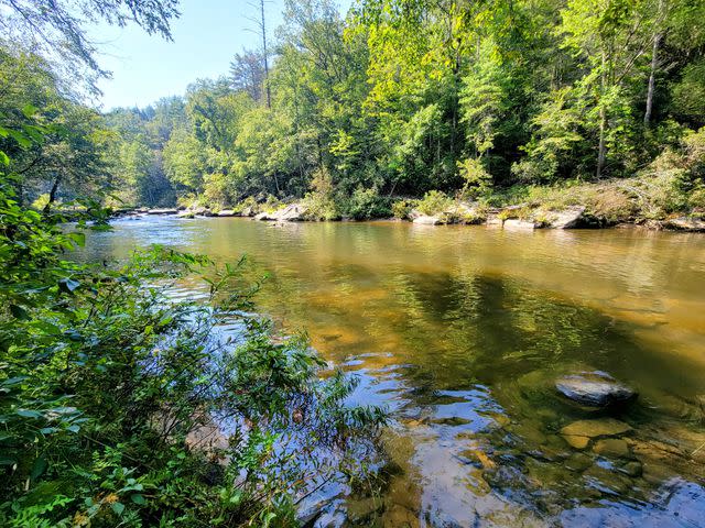 <p>Korrin Bishop</p> Gentleman's Swimming Hole is a relaxing spot to cool off in Big South Fork National River and Recreation Area.