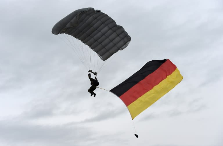 Germany currently spends 1.2 percent of its GDP on defense