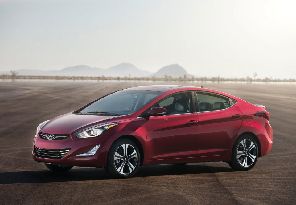 <p>Compact Sedan/Hatchback, 2nd Place: 2011-2016 Hyundai Elantra (Yahoo Autos) </p>