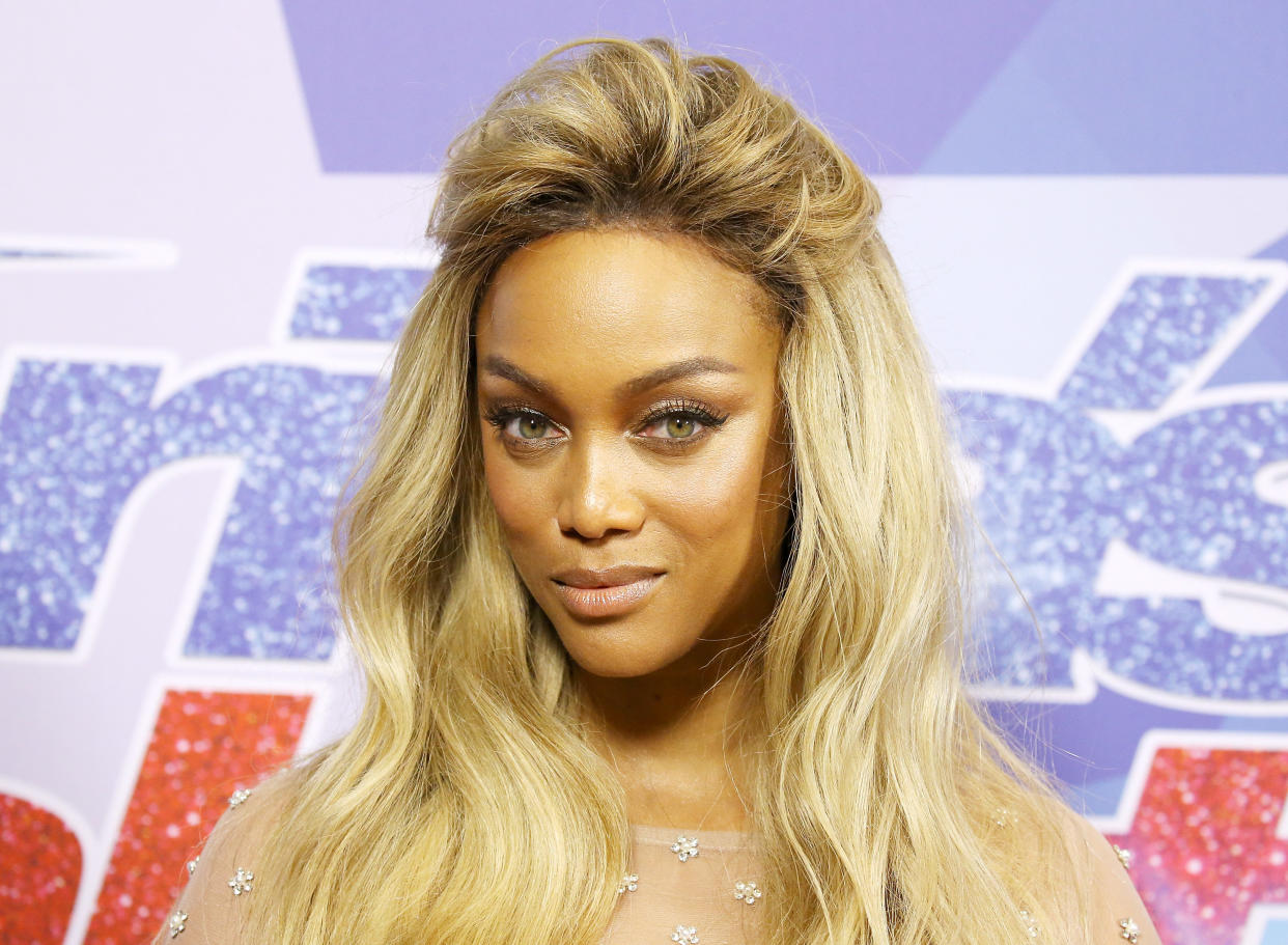 Supermodel Tyra Banks is sharing her smize knowledge with newcomers. (Photo: Getty Images)