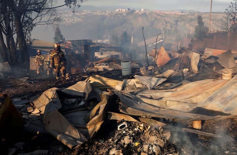 Fire in Valparaiso