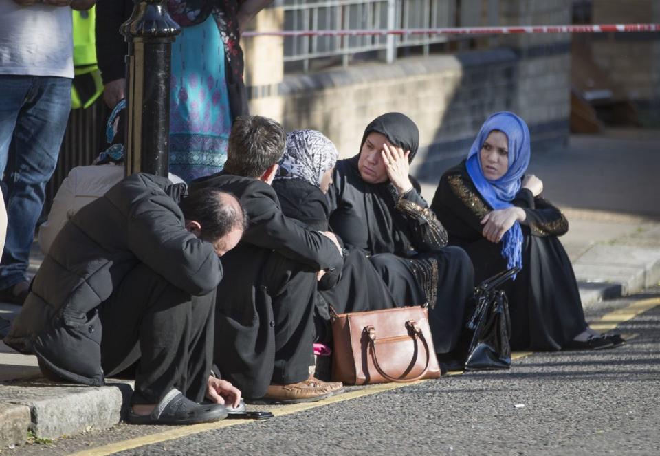 The local community has been devastated by the fire (Rex)