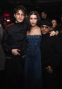 <p>And another one! Bella Hadid attended the NY Poison Club party in a denim version of the dress. (Photo: Getty Images) </p>